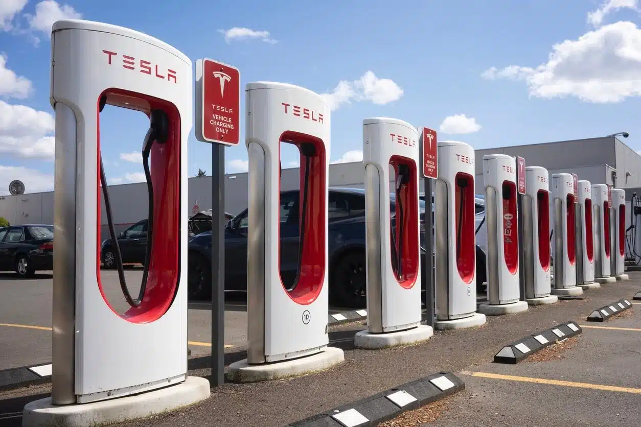 tesla supercharger